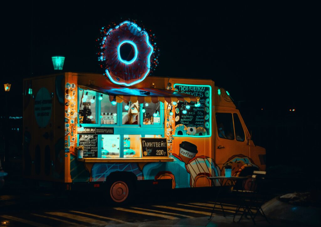 plage électro : food trucks