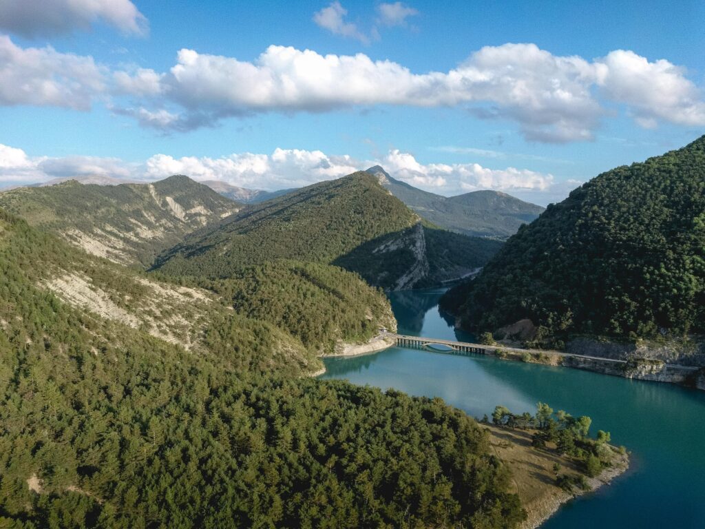 paysage des gorges du Verdon